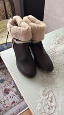Celtic tan sheepskin boots - tan,