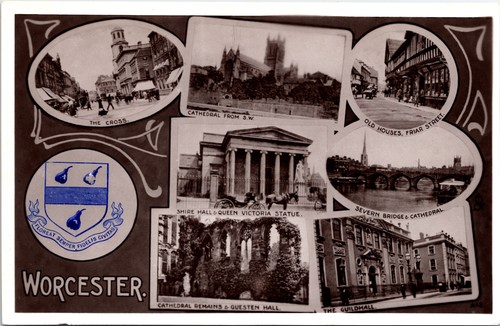 Worcester cathedral from - worcester,