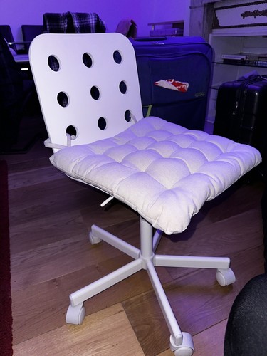 Ikea desk chair white - chair,