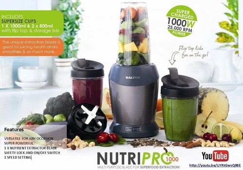 Salter nutripro blender super - salter,