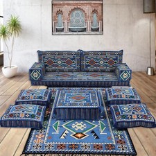 Blue Arabic MAJLIS sofa l