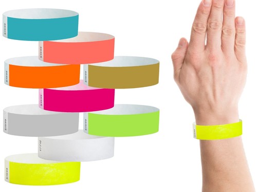 Wristbands plain paper - wristbands,