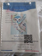 DMC Cross Stitch Kit Of An Owl