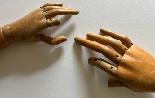 Mannequin arms vintage - mannequin, arms: