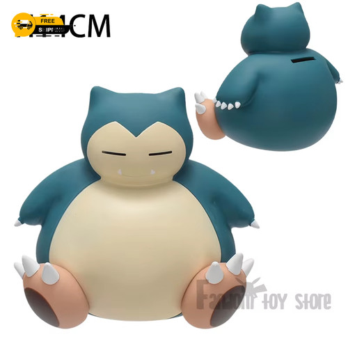 Snorlaxe coin bank cute - snorlaxe,