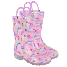 Kids Girls Rain Boot Anti-Skid