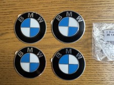 BMW E46.  4 Emblem Wheel