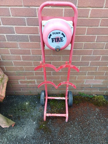 Solid tyre fire trolleywith - tyre,