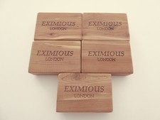 5 X CEDAR WOOD BLOCKS – MOTH