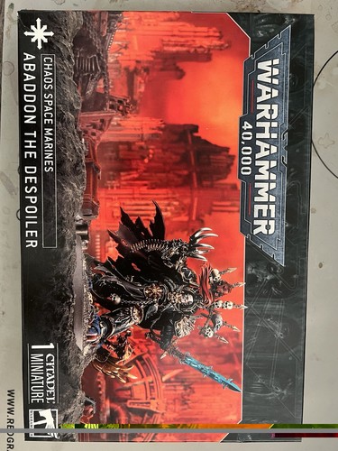 Chaos space marines abaddon - chaos,