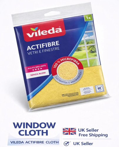 Vileda actifibre window cloth - vileda,