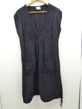 Ladies The Masai Clothing Company black sleeveless viscose short dress size S
