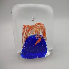 Vintage Art Glass  Paperweight