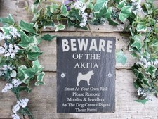 Humorous Beware Of The Akita