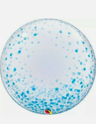 Qualatex blue confetti - ,