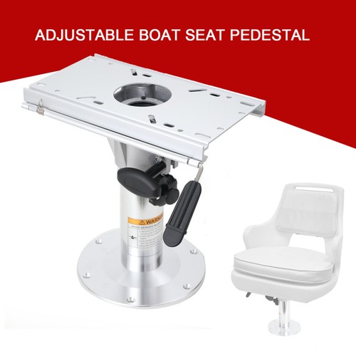 Adjustable boat seat pedestal - boat,