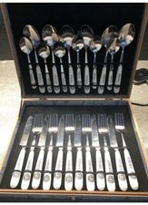 1x 24 Pcs Versace  Luxury Cutlery Set Stylish Kn Spoon Fork and Teaspoons