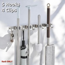 5 Metal Rack Hook Wall Mop &
