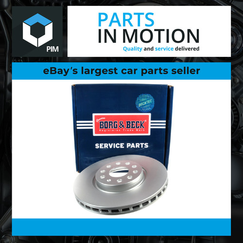 Brake discs pair - discs, vented