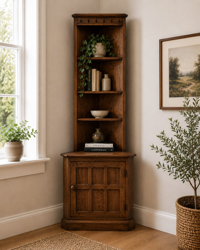 Vintage ercol elm corner - ercol,
