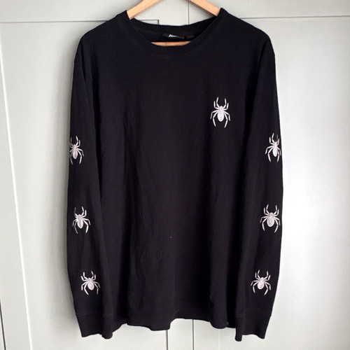 Parra men black spider - parra, logo