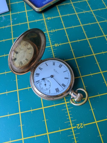 Waltham railroad pocket watch - waltham,