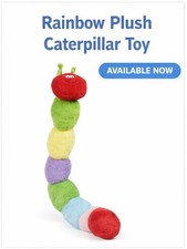 Giant rainbow caterpillar - rainbow,