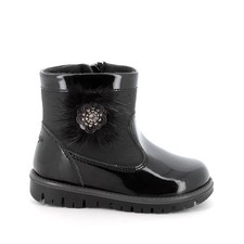 Primigi Baby Roxy Girls Black Patent Ankle Boot