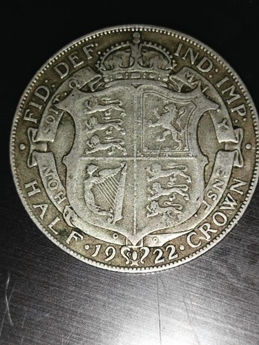 Silver crown 1922 - silver,