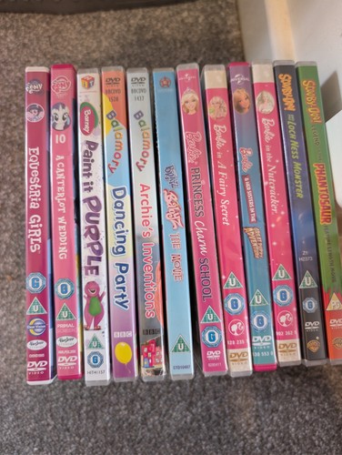 Kids dvds barbie scooby - dvds, barbie/scooby
