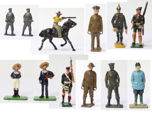 Vintage lead figures - figures, britains