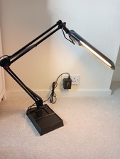 Micromark Vintage Desk Workshop Industrial Lamp, Heavy Adjustable