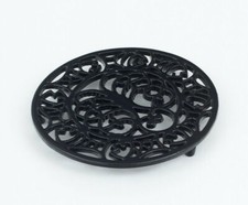 VICTOR Cast Iron Trivet Black 