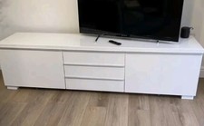 Ikea Besta Burs White High