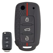 3 Button Flip Car Key Fob