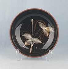 VINTAGE TENBY STUDIO POTTERY BOWL  23 CM DIAMETER