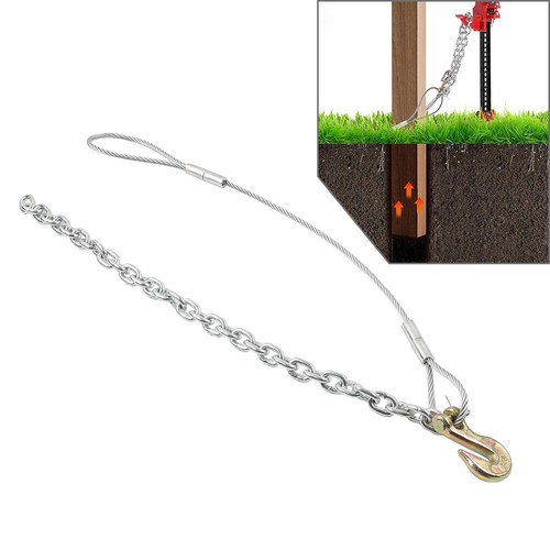 Fence post puller tool remover - fence,