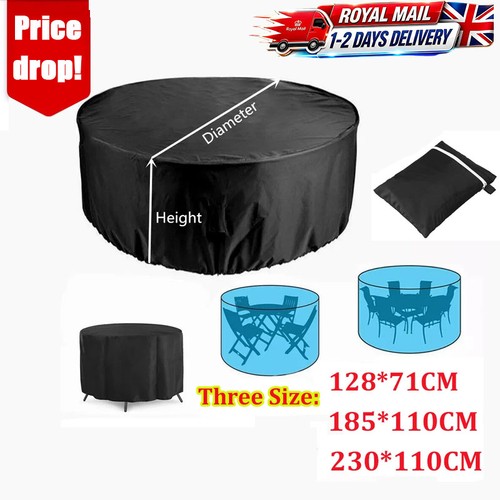 Round furniture cover heavy - furniture,