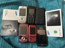 6x Samsung Vintage Phones All