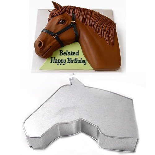 Horse face cake tin - cake,