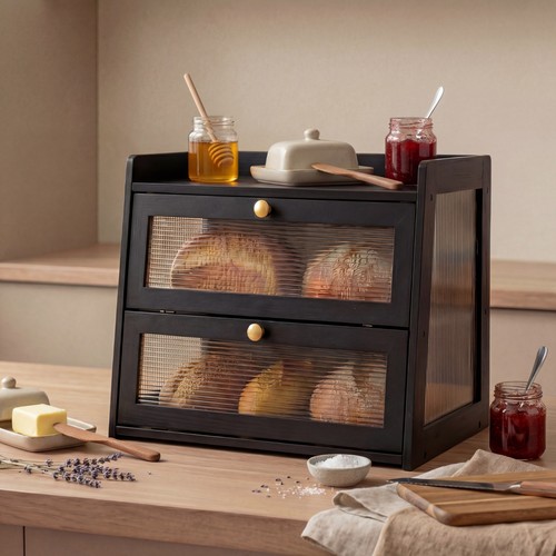 New bamboo bread - new, wooden
