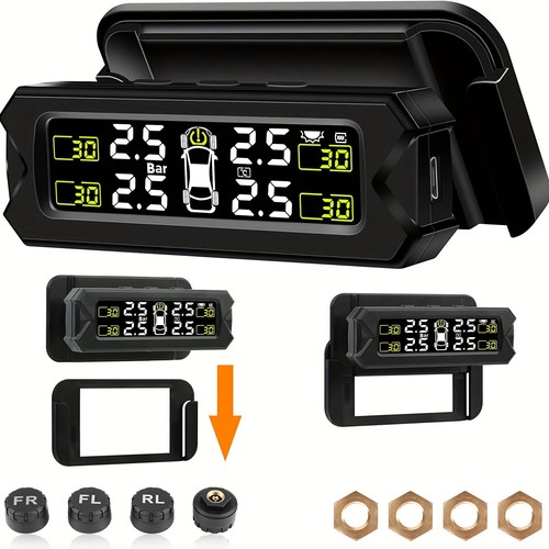 Solar wireless car tpms tire - car,