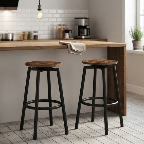 Modern round bar stools - bar, set