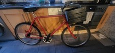 Bike was an original postmans Pashley bike, slightly modified