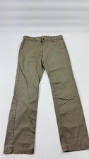 Prana Pants Mens 34 Khaki Organic Cotton Stretch Chino Casual Outdoor Hiking