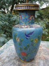 ANTIQUE CHINA CLOISONNE VASE
