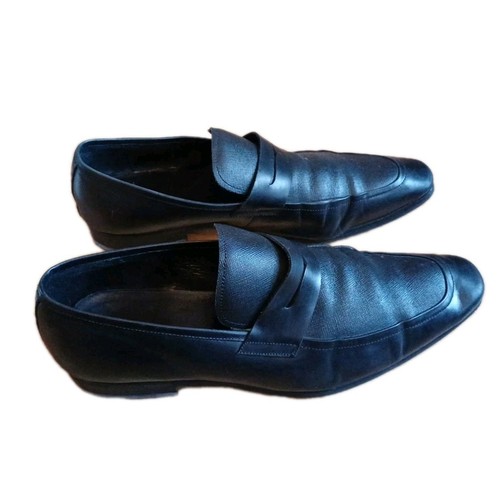 Dune mens leather loafers - leather,
