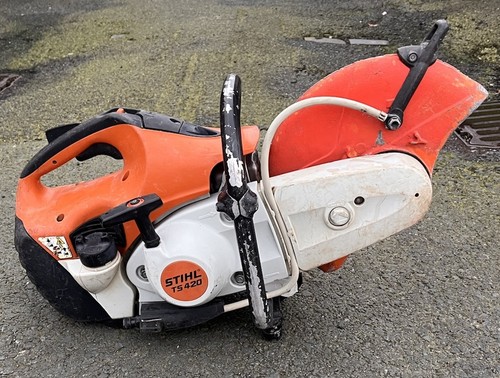 Clean stihl ts410 disc - ts410, 12”