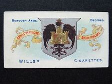 No.62 BEDFORD Borough Arms 2nd Ed (51-100) by W.D.& H.O.Wills 1906