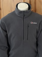 Berghaus Men's Fleece Qtr Zip Polartec  Lightweight - Sz XL 50” Chest